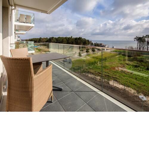 Dünenresidenz Prora Appartement mit Meerblick, 2 Schlafzimmern und Balkon NP 403