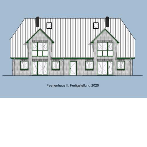 Dünentraum, Ferienwohnung für 4 Personen - Erwachsene oder Kinder - in DE FEERJENHUSEN am Haubarg von Vollerwiek, Neubau Fertigstellung April 2020