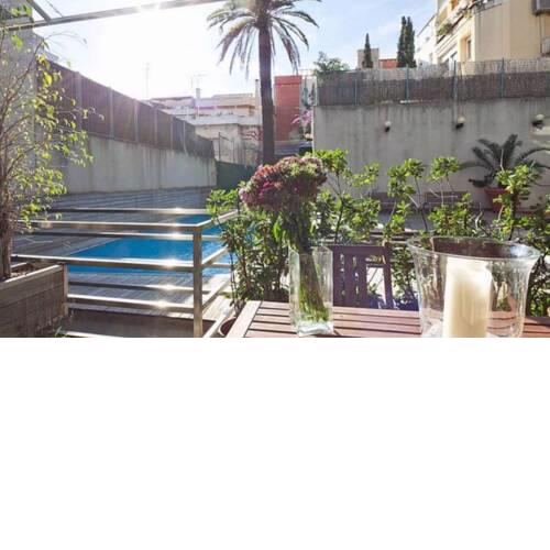 Dúplex en Alquiler en Barcelona con Piscina
