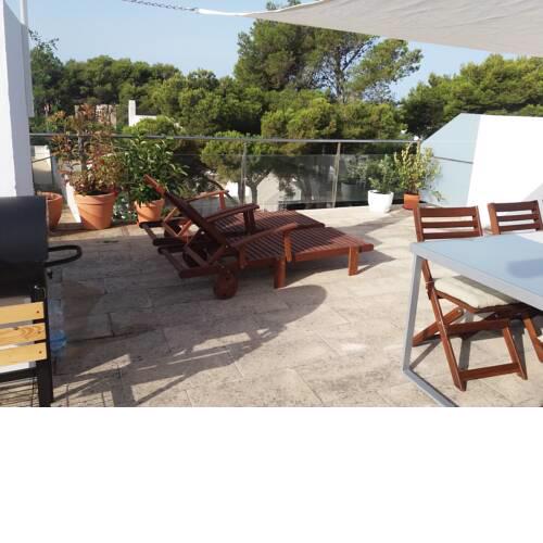 Duplex penthouse next to the beach with pool and Wifi santandria-Ciutadella-Menorca