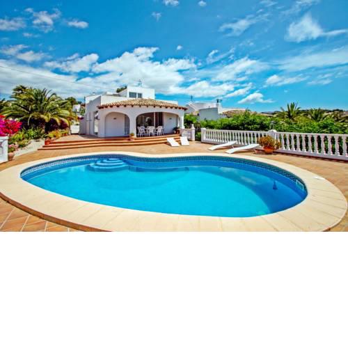 El Descanso - sea view villa with private pool in Benissa