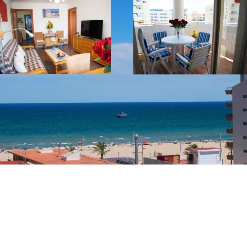 El Tiburon - Piso con espectaculares vistas al mar - solo para familias ideal para 4 personas