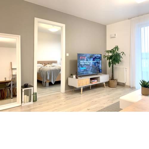 Elegant, bright spacious apartment in Bratislava center