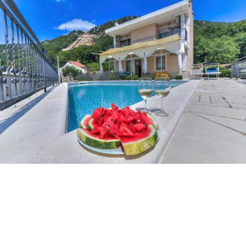 Elegant villa with private pool near Bakar