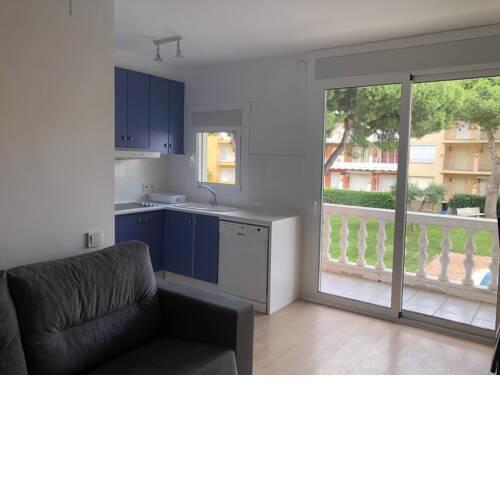 EMPURIABRAVA APPART 4/6 PERS + GARAGE A 200 M DE LA PLAGE