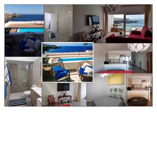 En Primera línea de mar y piscina - Apartamento AZUR - El Ancla