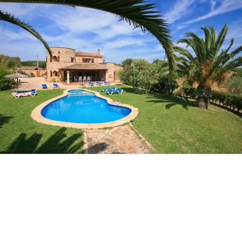 es Llombards Villa Sleeps 10 Pool