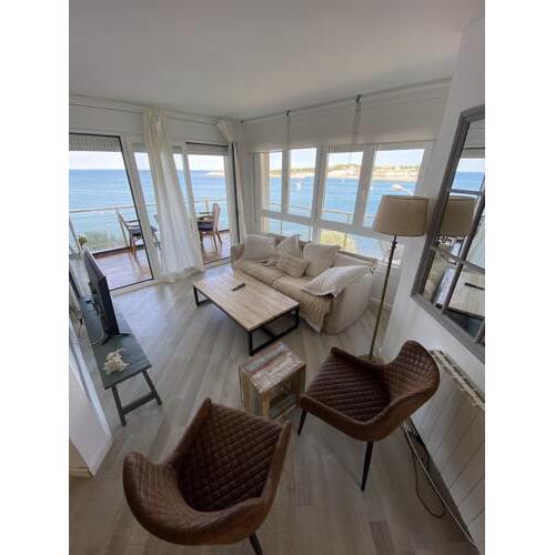 Espectacular piso de 134m2 en primera línea de mar