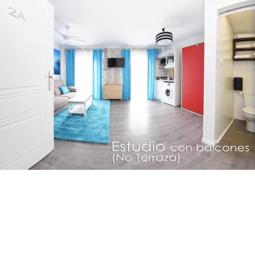 Estudio con balcones 2ºA playa76