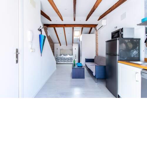 Estudio con terraza - Playa
