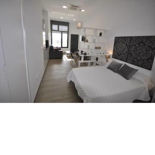 Estudio con vistas-Aire-wifi-parking