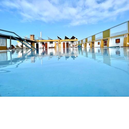 Estudio CS con Wifi gratuito y piscina comuna con vista en Puerto de la Cruz
