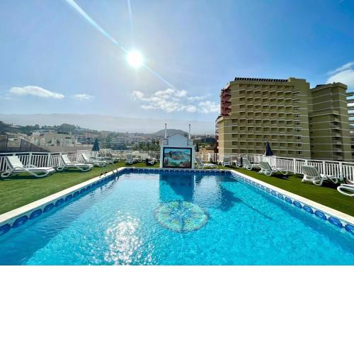 Estudio estandar, Wifi, a la 4 minutos a pie de la playa en Puerto de la Cruz