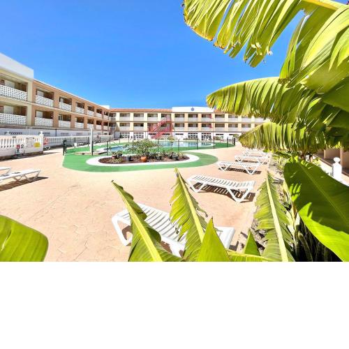 Estudio, FreeWifi y piscina, playa, bonita vista en Tenerife Sur