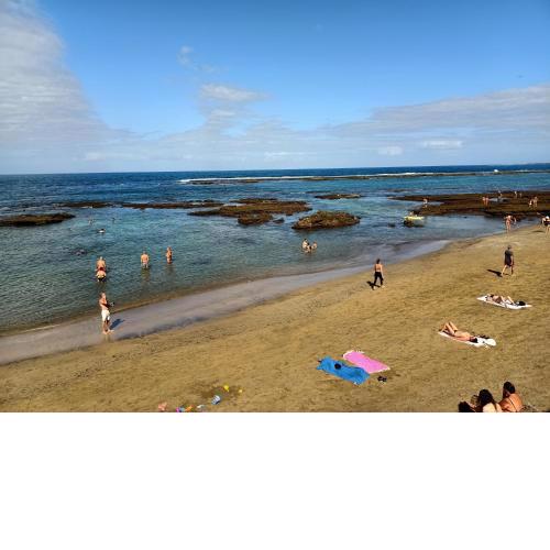 Estudio W&G Las Canteras con bonitas vistas al mar
