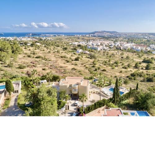 ETV-1337-E Luxury Estate with spa and incredible views of Ibiza Town and the Mediterranean Ocean