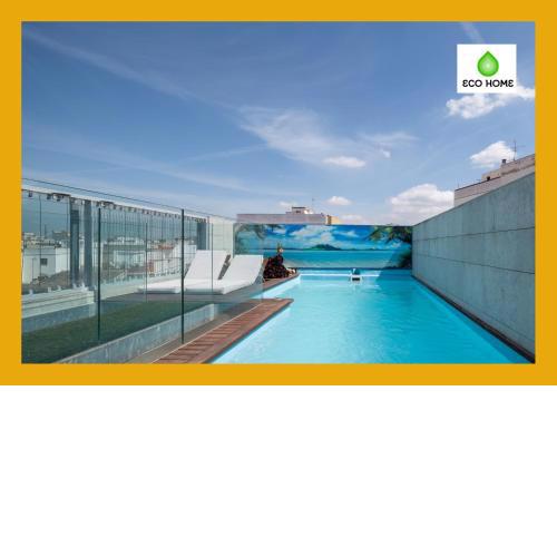 Exclusiva casa de diseño con piscina en Galiana Golf