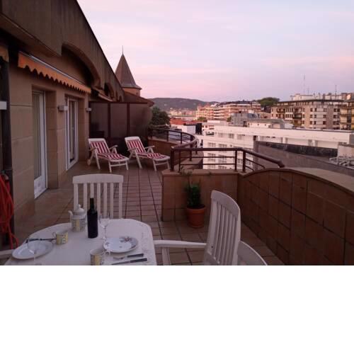 exclusive apartment with two huge terraces and parking
