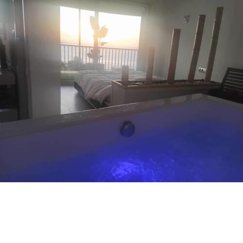 Exclusivo Apartamento Spa privado frente el mar