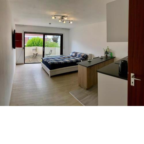 Exklusiv, modernes Apartment mit Balkon