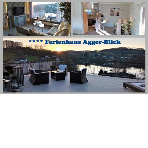 Exklusives Ferienhaus "Agger-Blick" mit riesiger Lounge-Terrasse und einzigartigem Seeblick