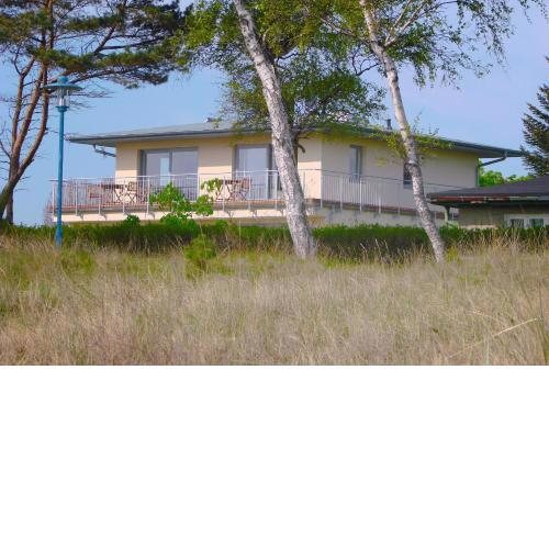 F-1072 Haus am Strand FeWo 03 strandnah, Balkon, Meerblick