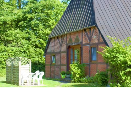 Fachwerkhaus hinten, Hof zur Sonnenseite - [#94378]