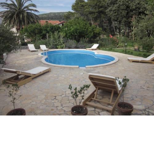 Family friendly apartments with a swimming pool Mundanije, Rab - 5076