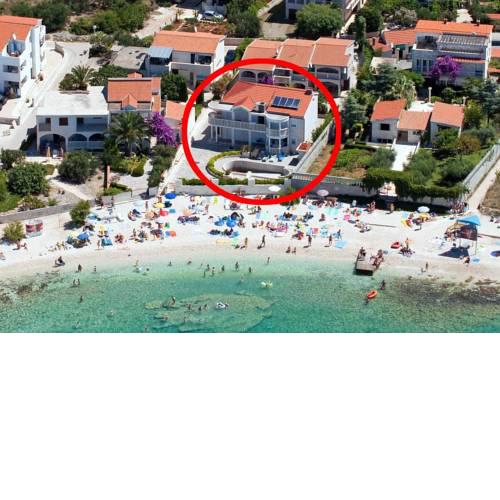 Family friendly apartments with a swimming pool Rogoznica - 7557
