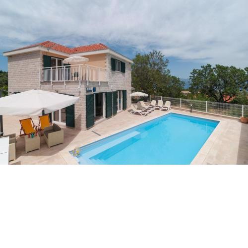 Family friendly house with a swimming pool Skrip, Brac - 20897