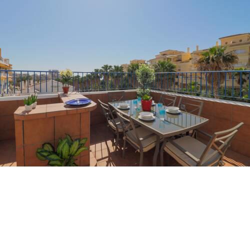 Family House with Terrace and Shared Pool