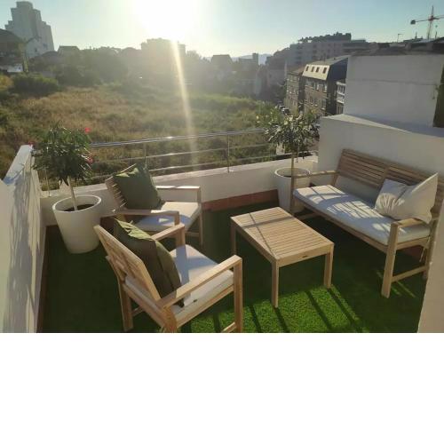 Fantástico ático con terraza en Couto Piñeiro 26