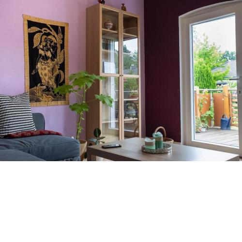 farbenfrohe Ferienwohnung