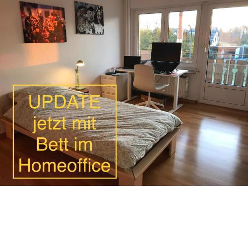 Ferienappartment mit Homeoffice, 2 getrennte Schlafzimmer mit Einzelbetten