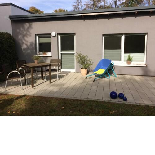 Ferienbungalow barrierefrei, Südhang mit Aussicht