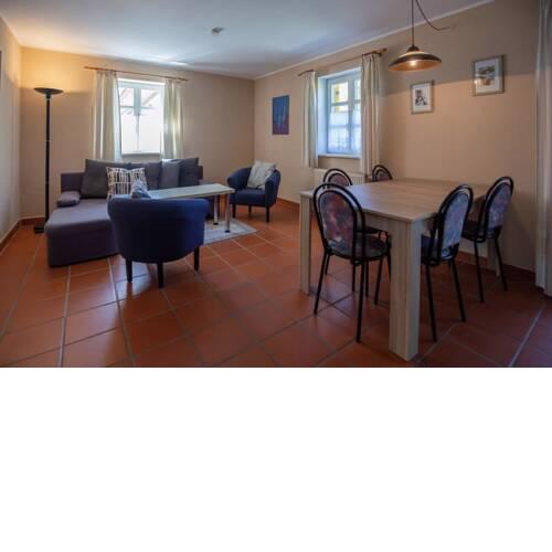 Feriendorf Rugana Klassik Appartement mit 1 Schlafzimmern und Terrasse