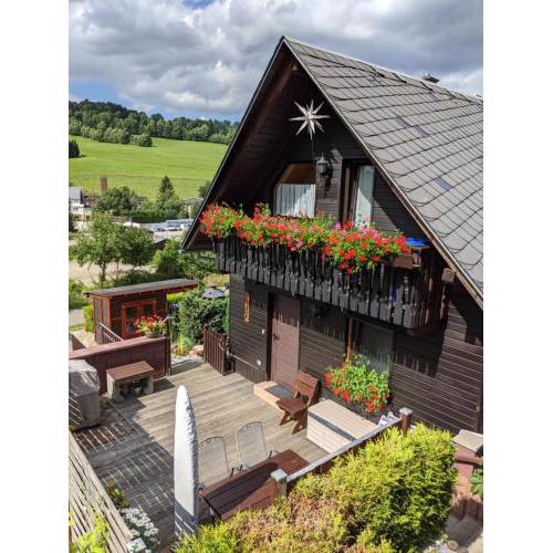 Ferienhaus an der Fichtelbergbahn