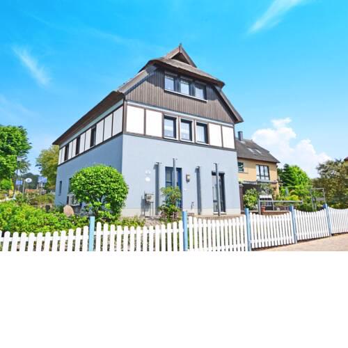 Ferienhaus "Das blaue Haus" mit Kamin und Sauna