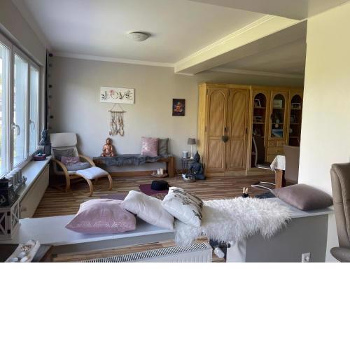 Ferienhaus Glückswerkstatt zentrale Lage, mit 3 Schlafzimmern Garage und Garten