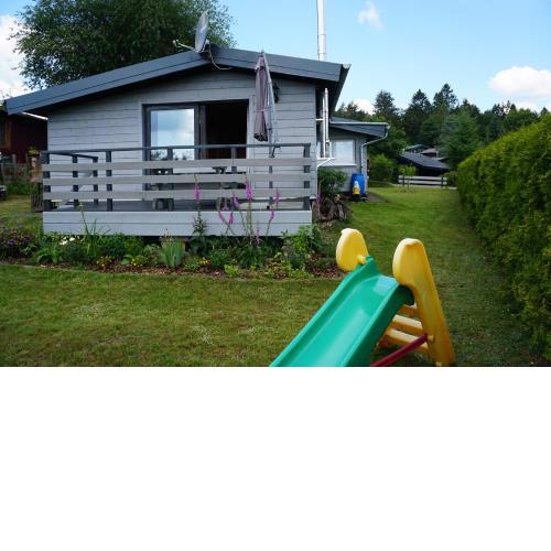 Ferienhaus mit Blick über Bromskirchen