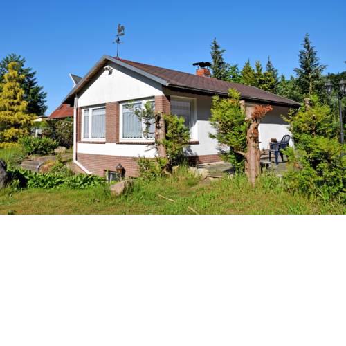 Ferienhaus mit Kamin am Granitzwald