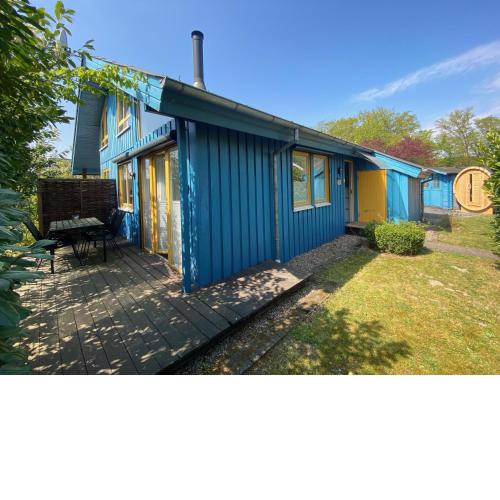 Ferienhaus Ruhepol in Extertal - Kamin, Fasssauna, Massagesessel