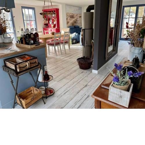 Ferienhaus Silbermöwe-136 qm mit Sauna, Kamin & 2 Terrassen