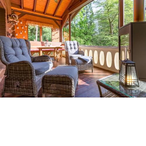 Natur Ferienhaus Trebnitzgrund - Urlaub im Wald