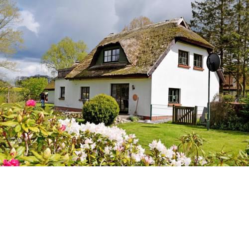 Ferienhaus und -wohnung unterm Reetdach in Woorke