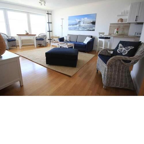 Ferienwohnung 25 mit Meerblick in der Residenz Meeresbrandung