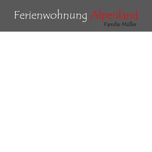 Ferienwohnung Alpenland - schönes, neues Apartment