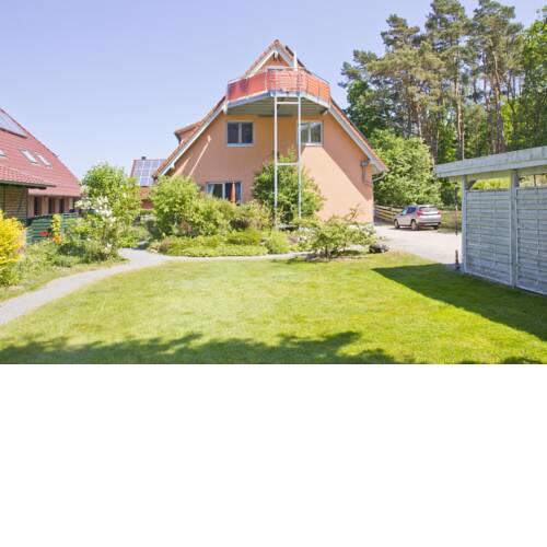 Ferienwohnung am Wald FeWo 04 Balkon, Gartennutzung, Saunanutzung