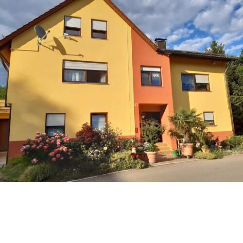Ferienwohnung Aspach mit Waldblick