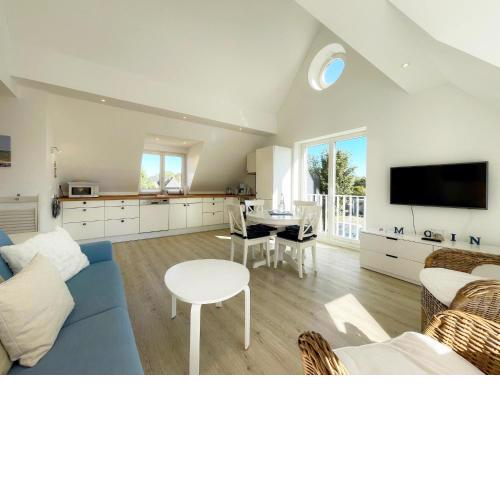 Ferienwohnung Haus Dünenrose mit Balkon